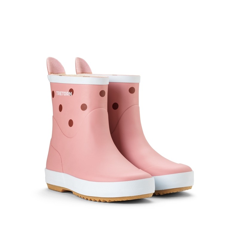 Kalosze dziecięce Wings Kids Light Rose/Dots