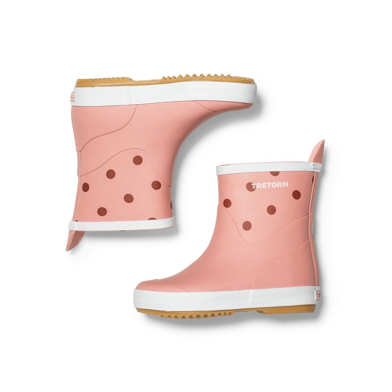 Kalosze dziecięce Wings Kids Light Rose/Dots