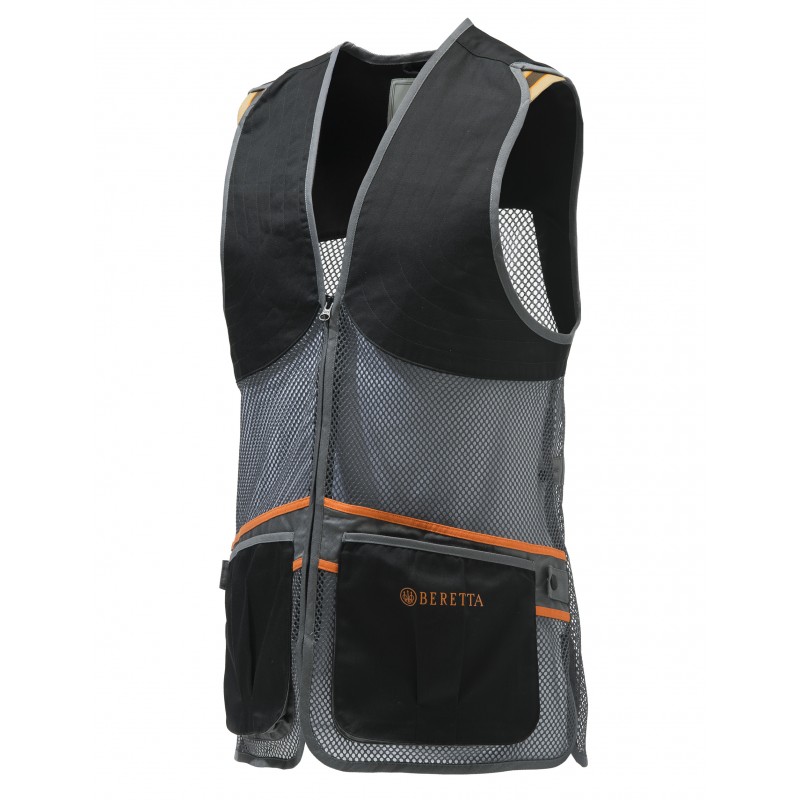 Kamizelka strzelecka BERETTA Full Mesh Black & Gray