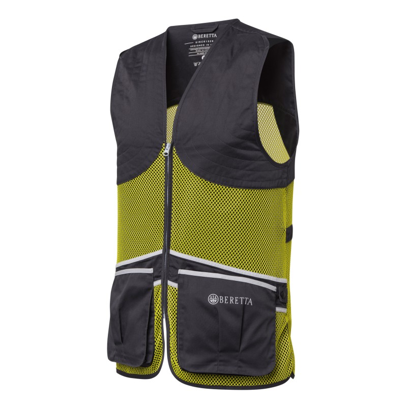 Kamizelka BERETTA Full Mesh Vest Ice Grey & Sulphur Spring