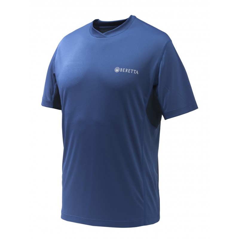 Koszulka BERETTA Flash Tech T Shirt Blue Beretta