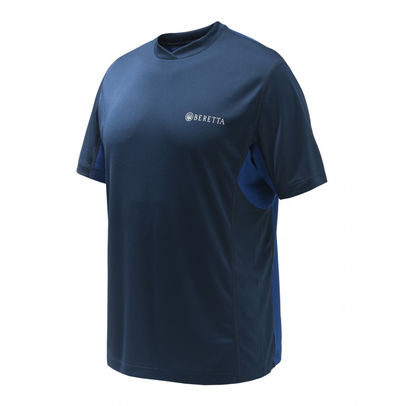 Koszulka BERETTA Flash Tech T Shirt Blue Beretta