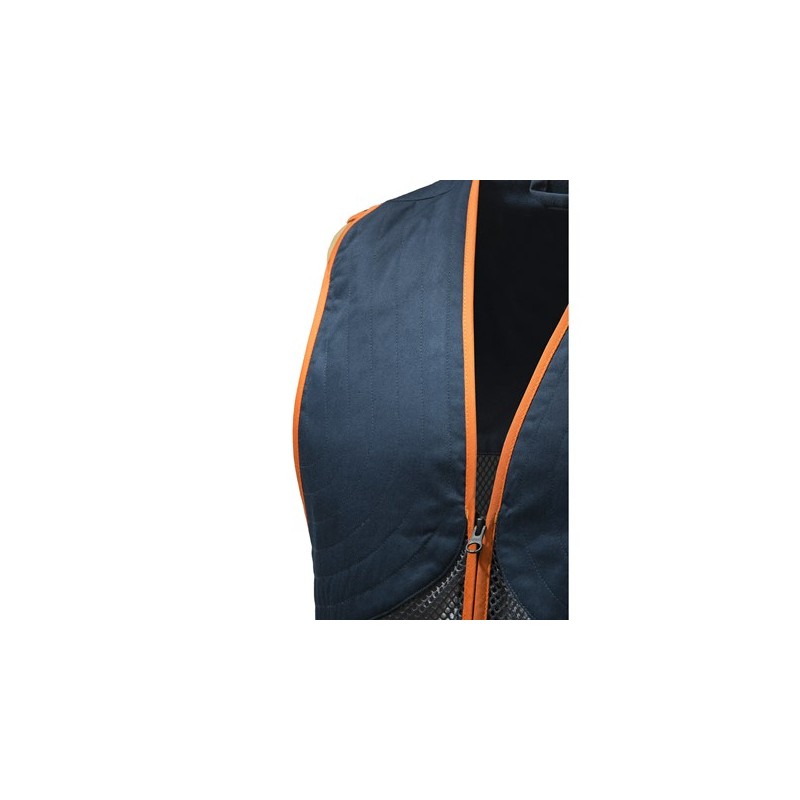 Kamizelka strzelecka BERETTA Full Mesh Blue Total Eclipse & Grey