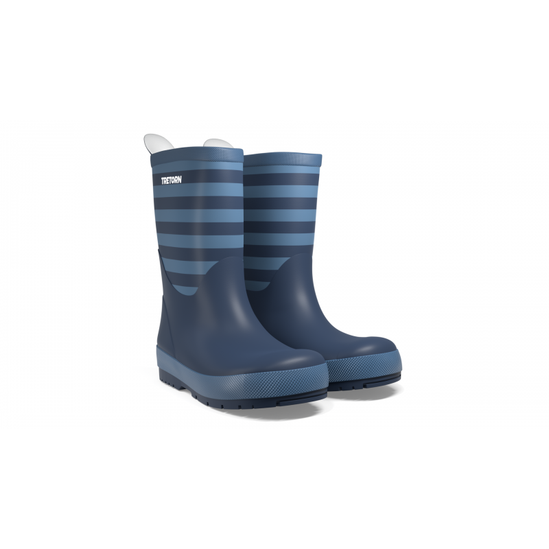 Kalosze dziecięce Granna Navy/White