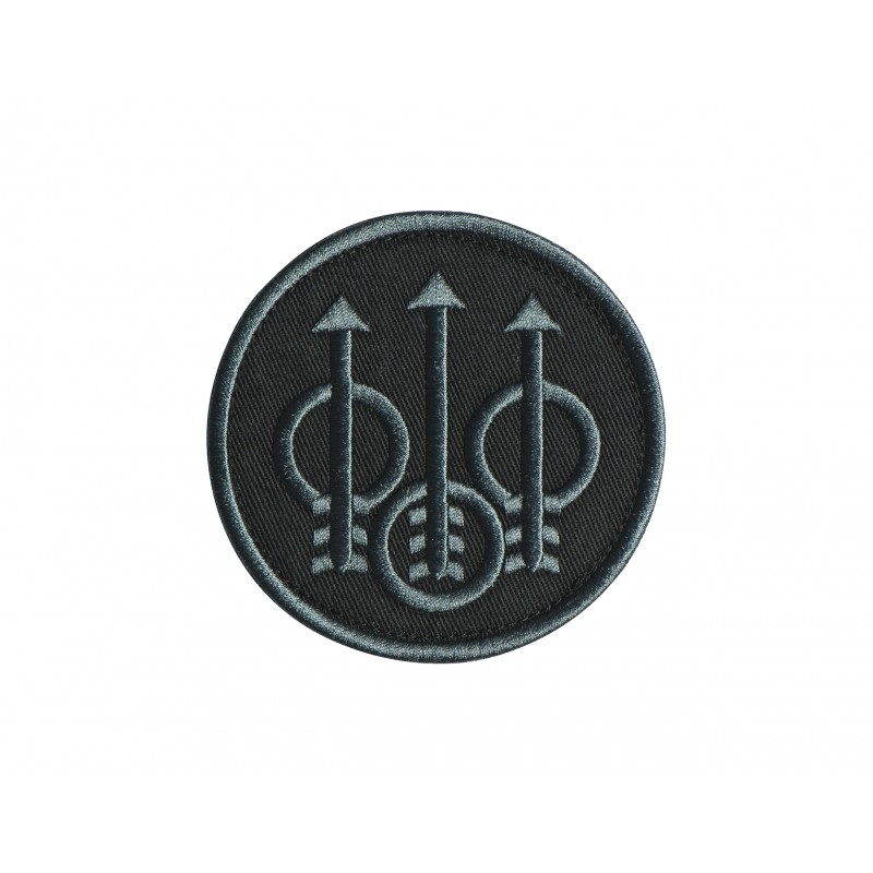 Trident Velcro Patch Black