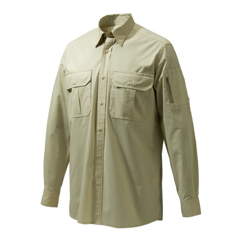 Koszula BERETTA Mortirolo Shirt Long Sleeve Mojave Desert