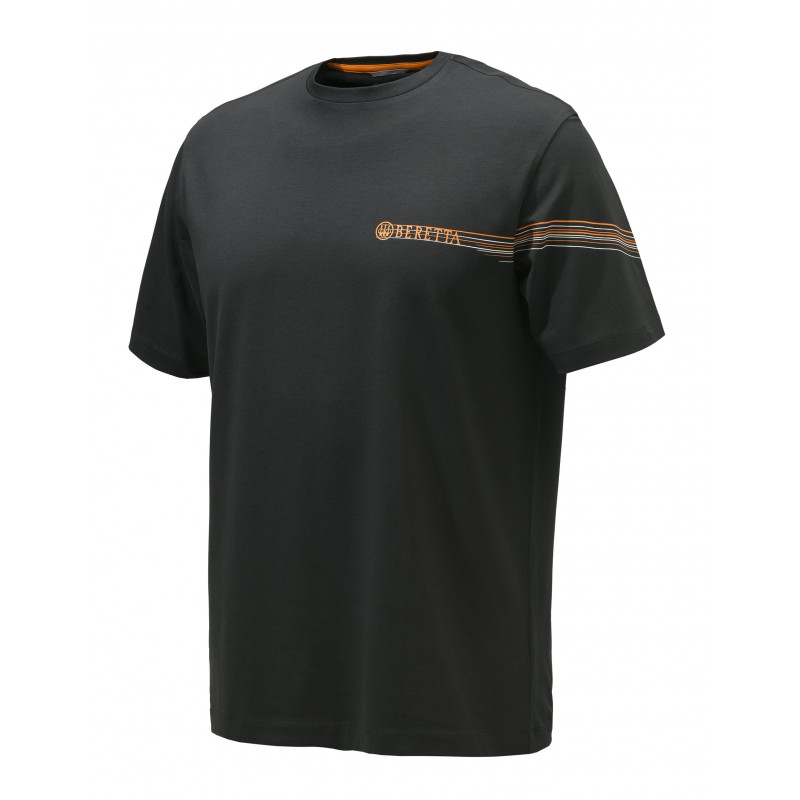 Koszulka BERETTA Lines T-Shirt Black