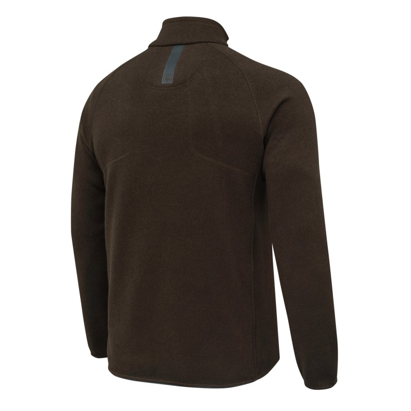 Polar BERETTA Abisko Half Zip Brown Bark