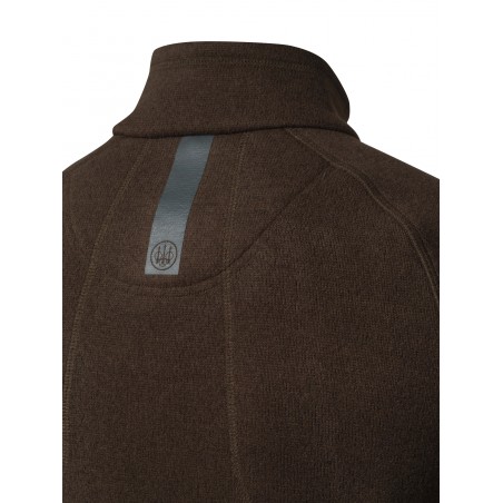 Polar BERETTA Abisko Half Zip Brown Bark