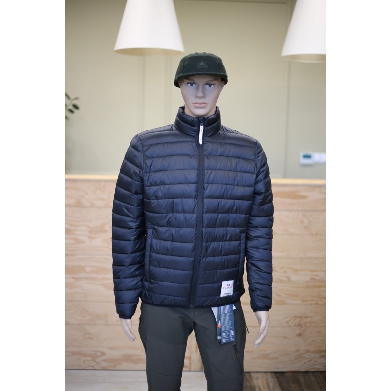 KURTKA SPRING PUFFER - BLACK-M