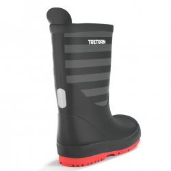 Kalosze dziecięce TRETORN Granna Black/Grey