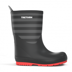 Kalosze dziecięce TRETORN Granna Black/Grey