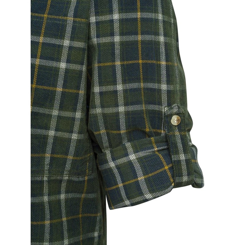 Koszula BERETTA Dobby Corduroy Green Check