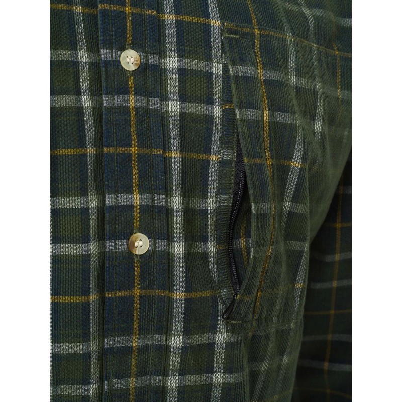 Koszula BERETTA Dobby Corduroy Green Check