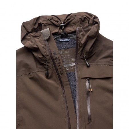 Kurtka BERETTA Alectoris Hybrid Jacket Brown Bark