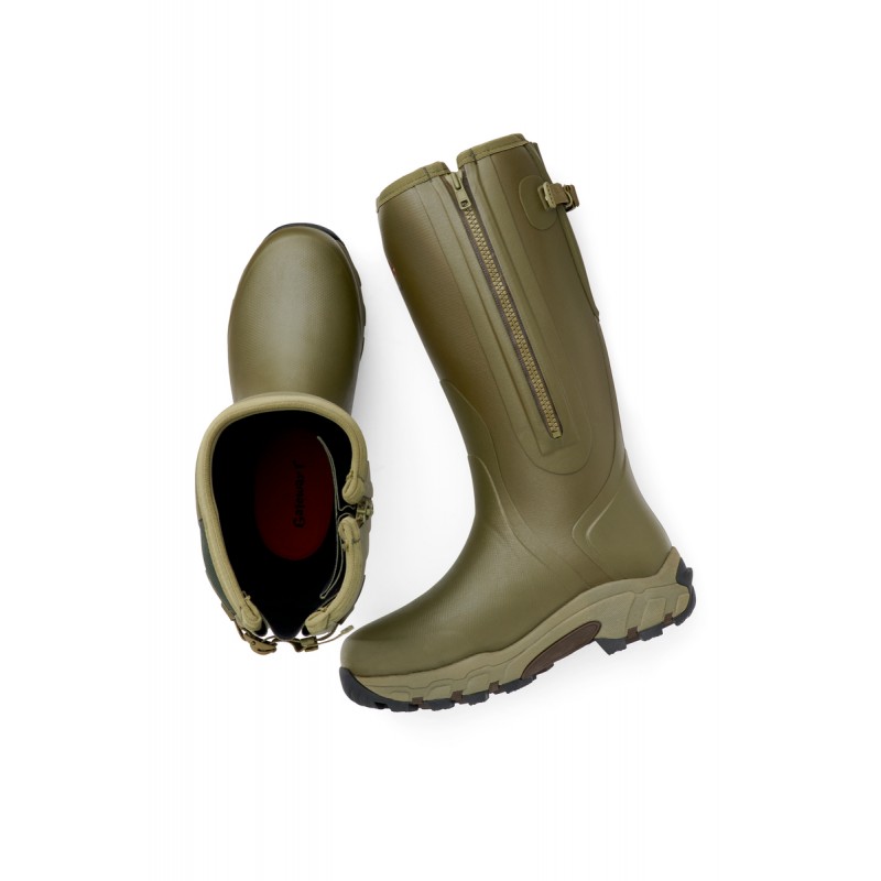 Kalosze Gateway1 Pro Shooter 18" 7mm side zip Olive