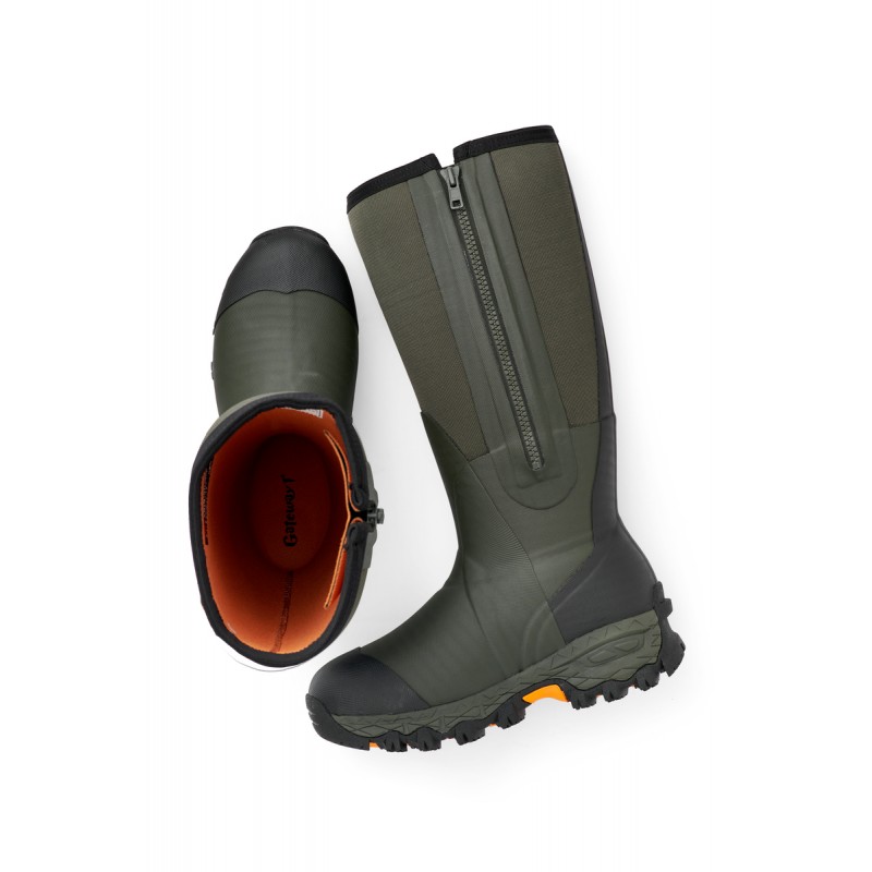 Kalosze Gateway1 Woodbeater 18" 7mm side zip 400g Dark Green