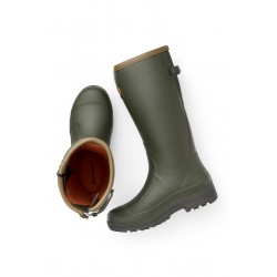 Kalosze Gateway1 Pheasant Game Lady 17" 5mm side zip Dark olive