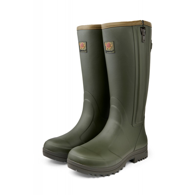 Kalosze Gateway1 Pheasant Game Lady 17" 5mm side zip Dark olive