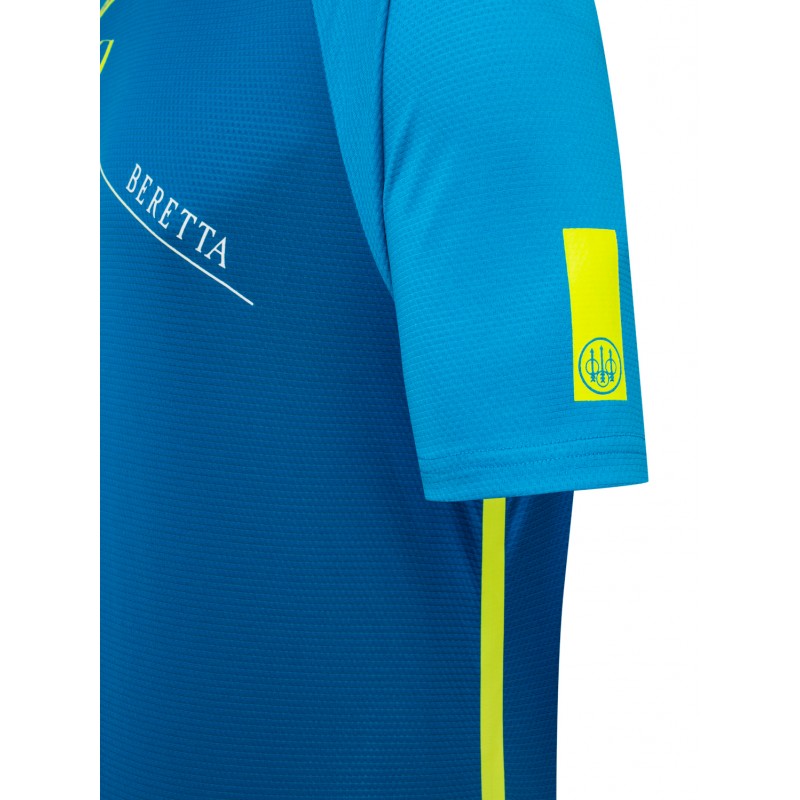 Koszulka BERETTA Bullseye T-shirt Blue Twilight