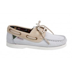 Buty "Vicky" nubuk niebieskie dziecięce