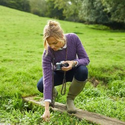 Kalosze Le Chameau Chasseur Cuir damskie 1177